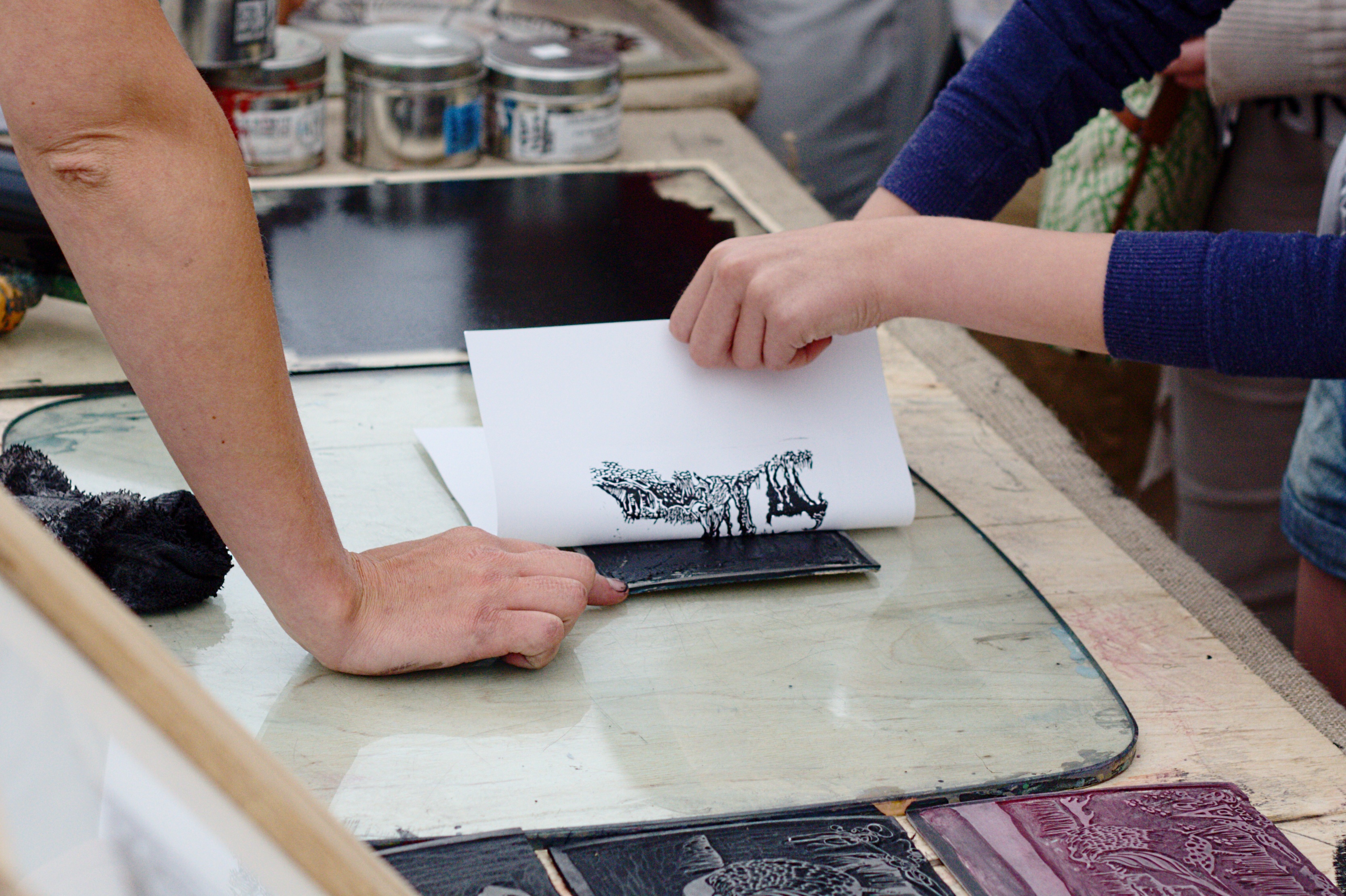Printmaking Workshop: Linocuts