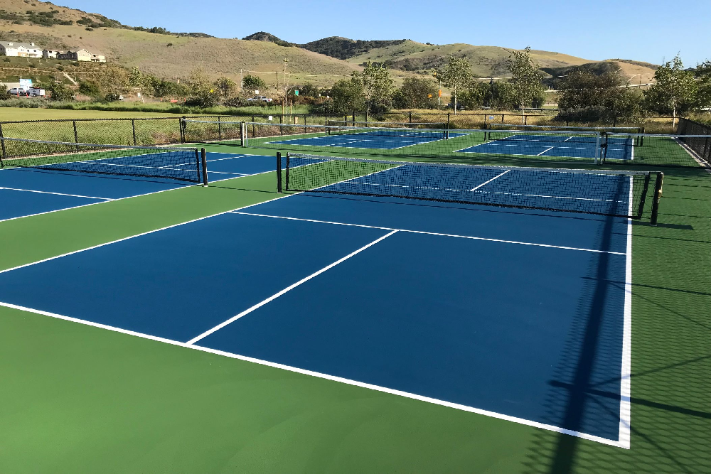 Pickle Ball courts reserved 10am-11am