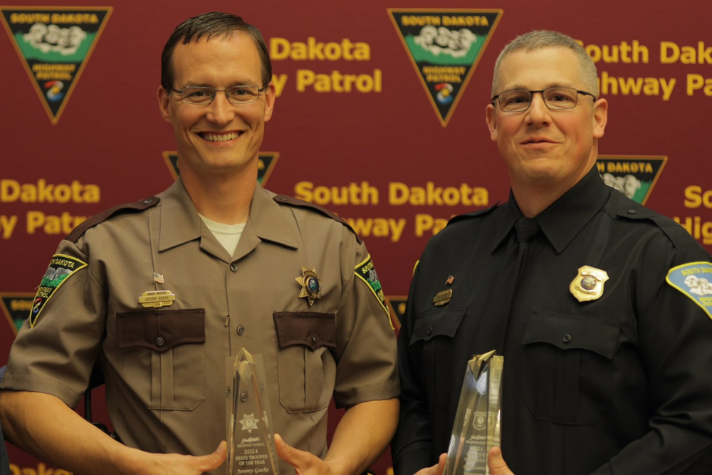 Highway Patrol Honors Trooper Gacke, Inspector Lentz Highway Patrol Honors Trooper Gacke, Inspector Lentz