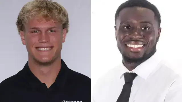 Peyton Nagel and Joshua Philogene