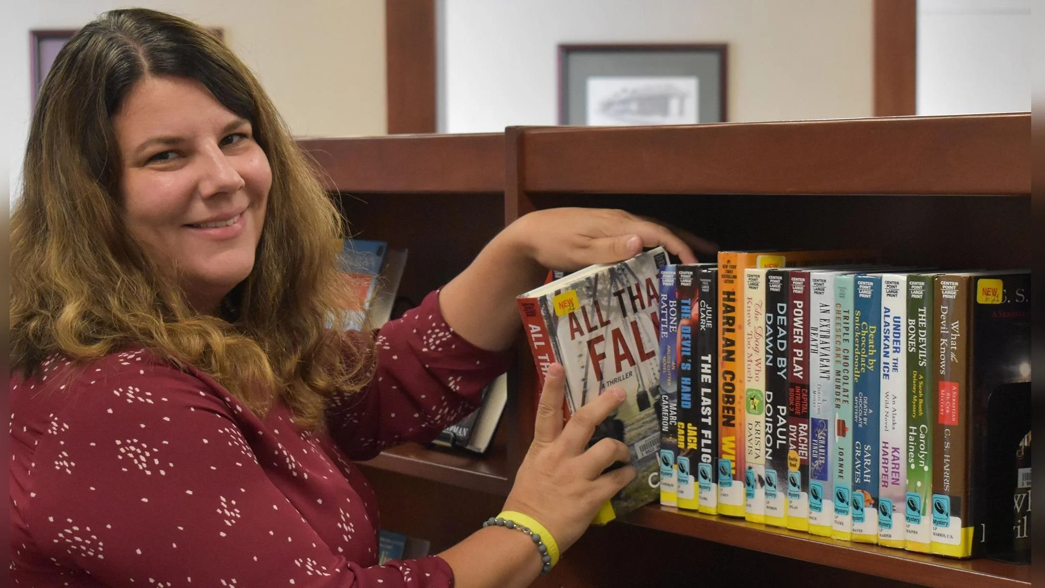 Mica Hunter, Bradford Public Library Director & Board Secretary