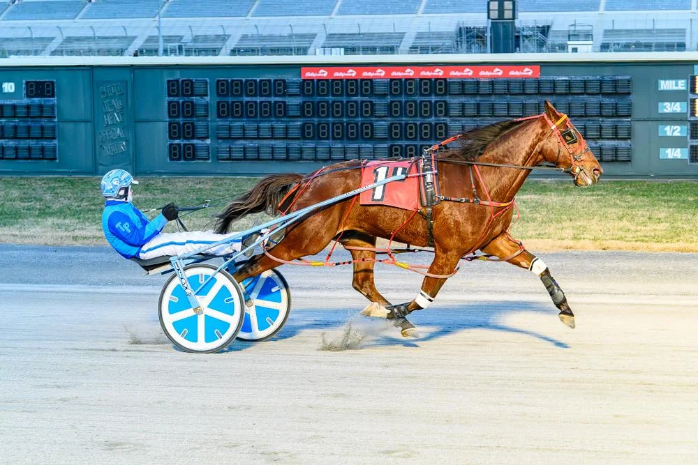 Primo Maschio, driven by Trae Porter