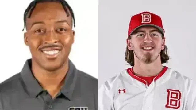 Which former KC Reporter area high school standouts will be in action on Friday, April 18?