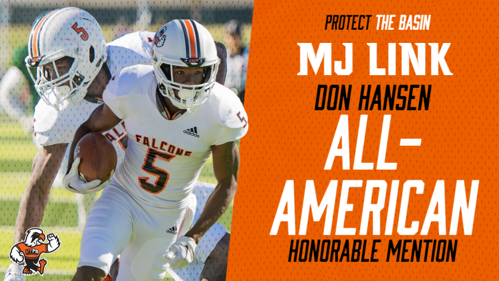 Link Named D2 All-American Honorable Mention