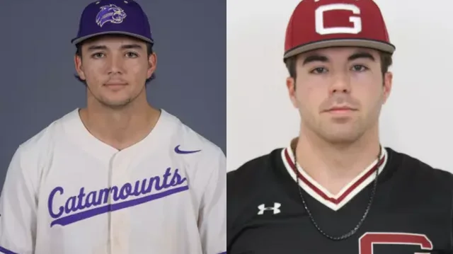 Which former North Guilford News area high school standouts will be in action on Saturday, April 5?