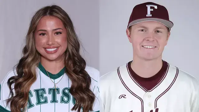 Mason Morello and Madison Conway
