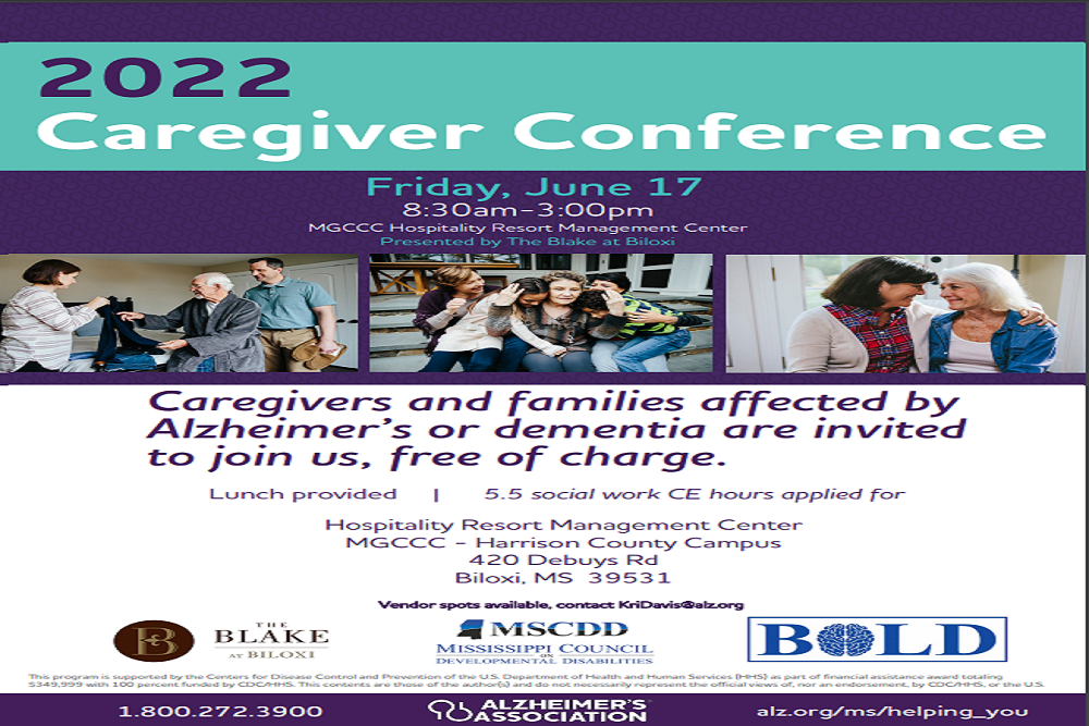 Jackson County Chamber of Commerce – 2022 Gulf Coast Caregiver Conference Jackson County Chamber of Commerce – 2022 Gulf Coast Caregiver Conference