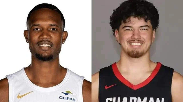 Evan Mobley and Jackson Bernardo