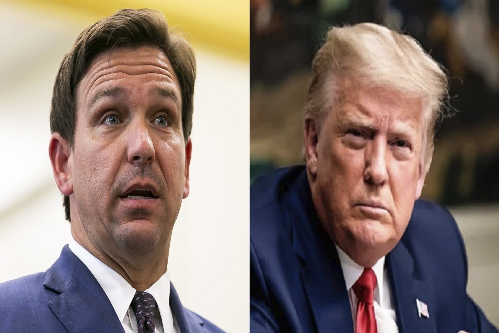 Ron DeSantis has upper hand over Donald Trump in poll of potential 2024 GOP primary in Florida