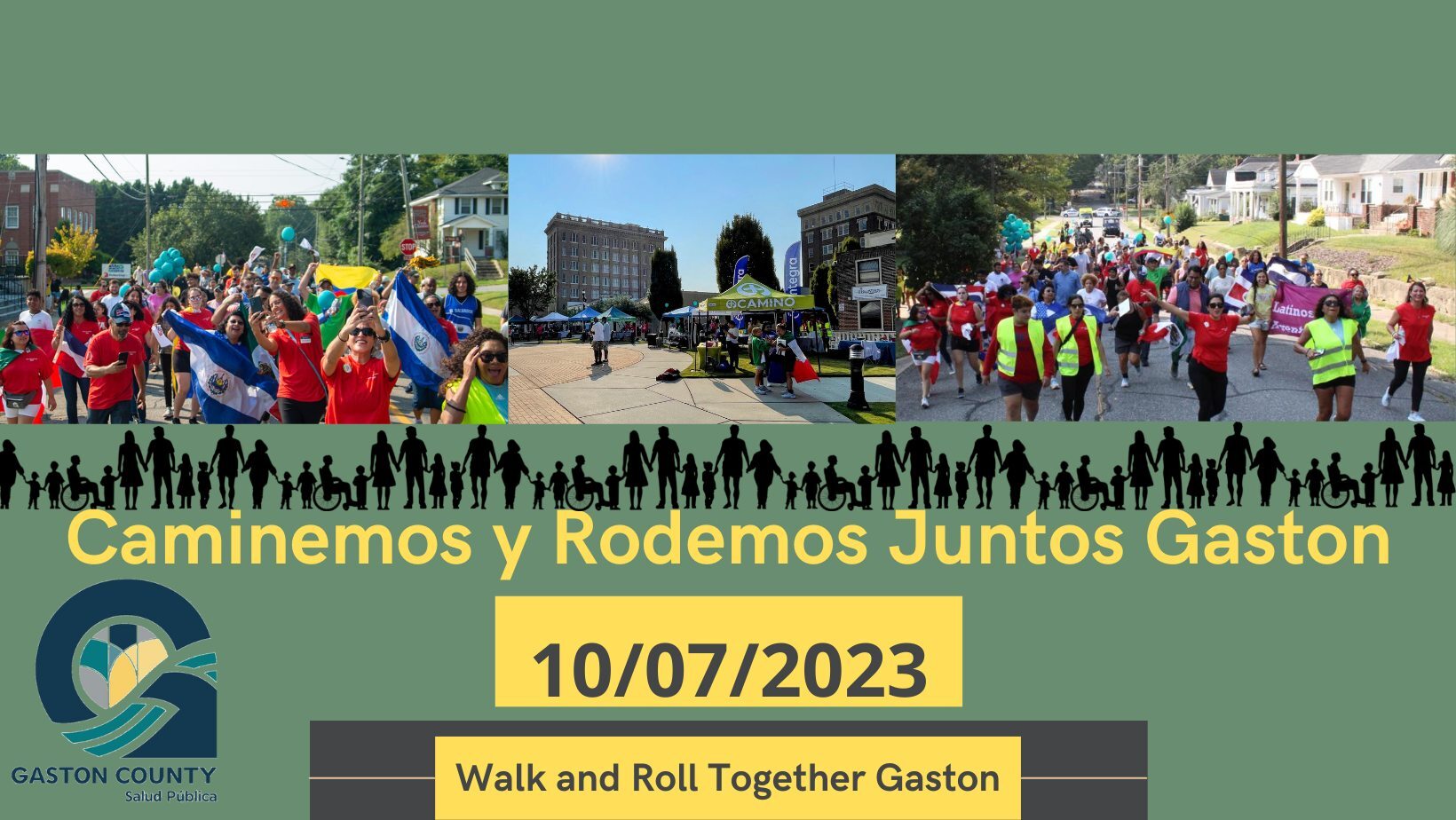 COUNTY OF GASTON: Walk and Roll together Gaston