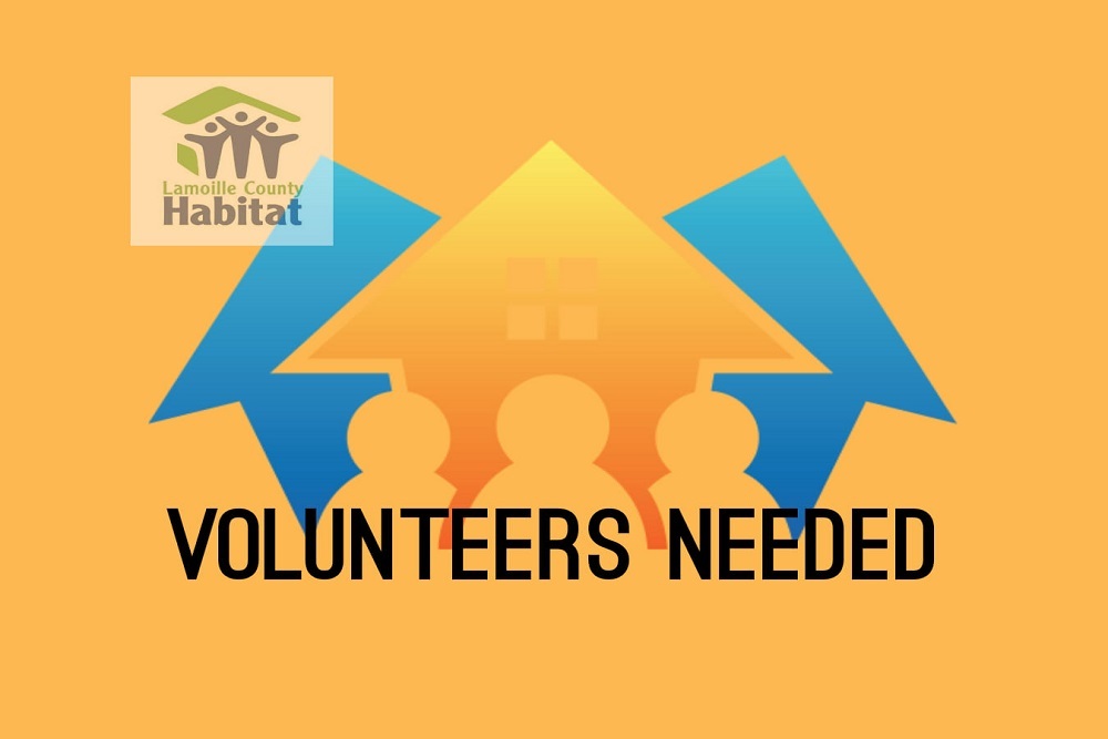 Lamoille County Habitat for Humanity: Looking for volunteers to work on the Habitat house