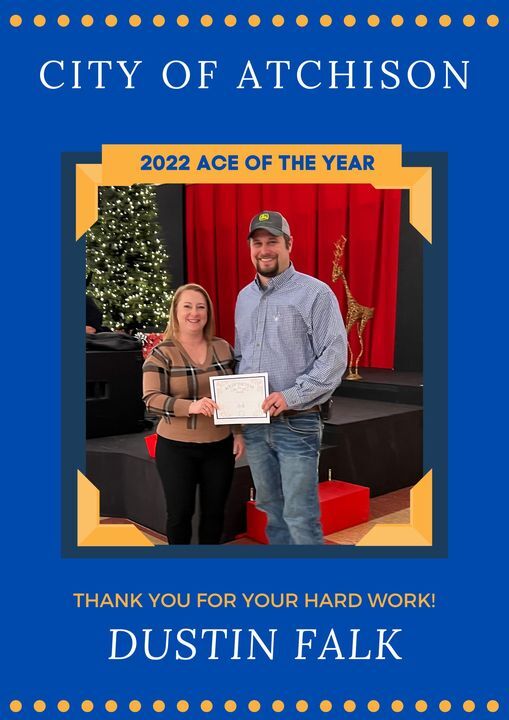 Congratulations Dustin Falk!