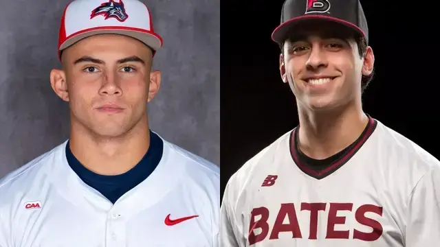 Which high school alumni from Nassau County area will play in games during the week starting Monday, April 27?