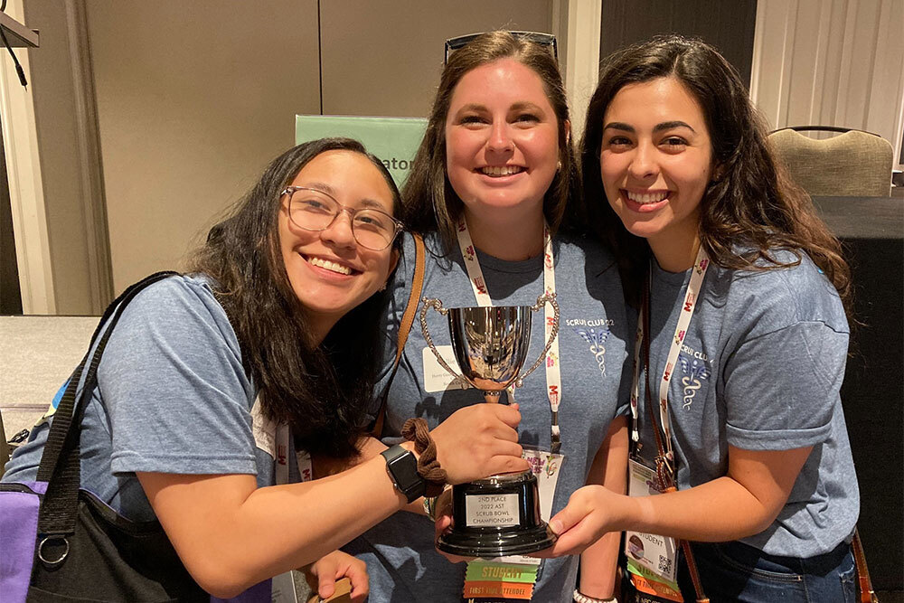 Students Earn 2nd Place Honors in National Surgical Technologists Championship