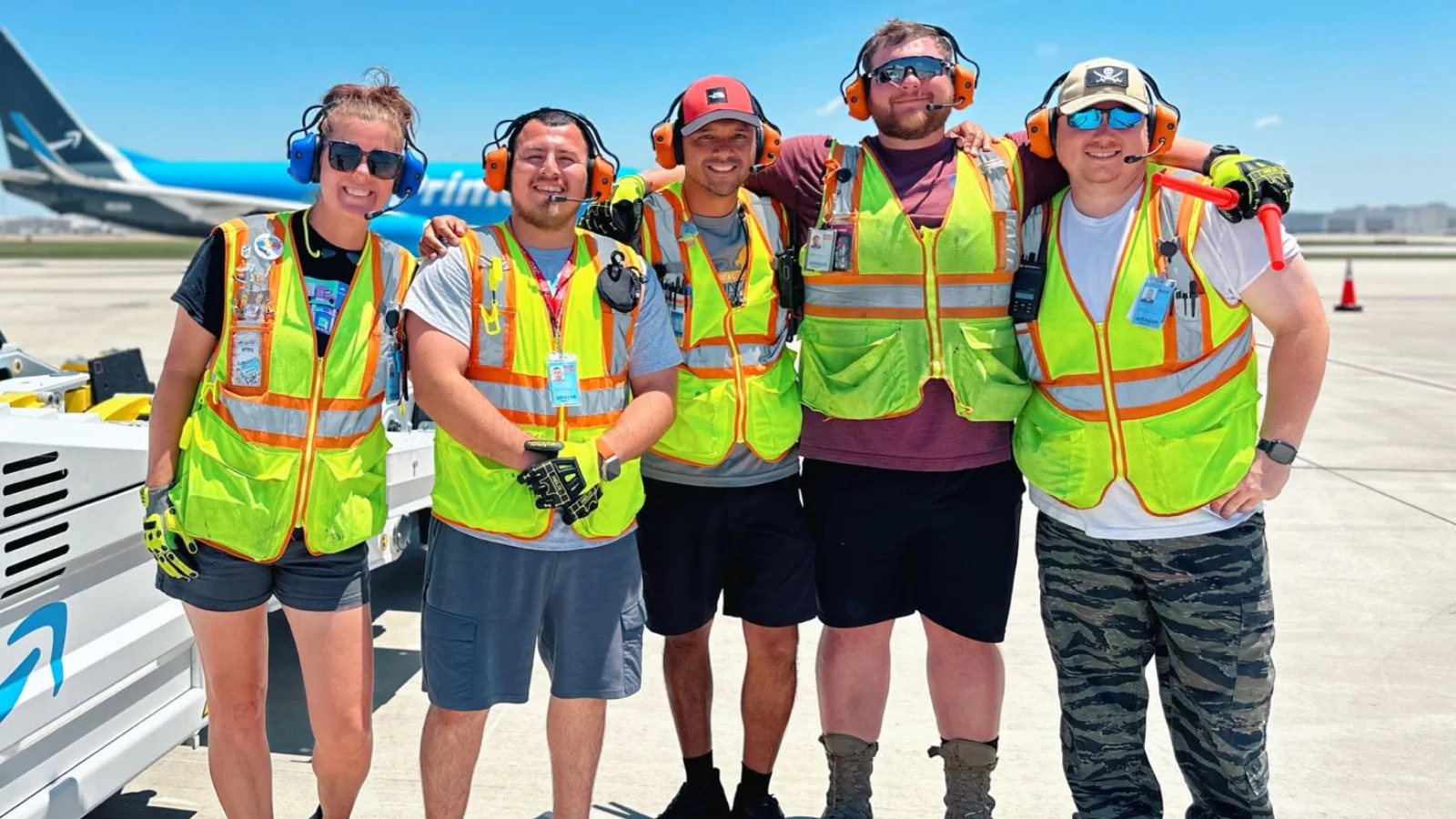 Amazon Air Hub Workers