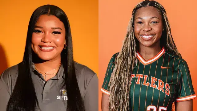 Addison Giles and Amari Brown Addison Giles and Amari Brown