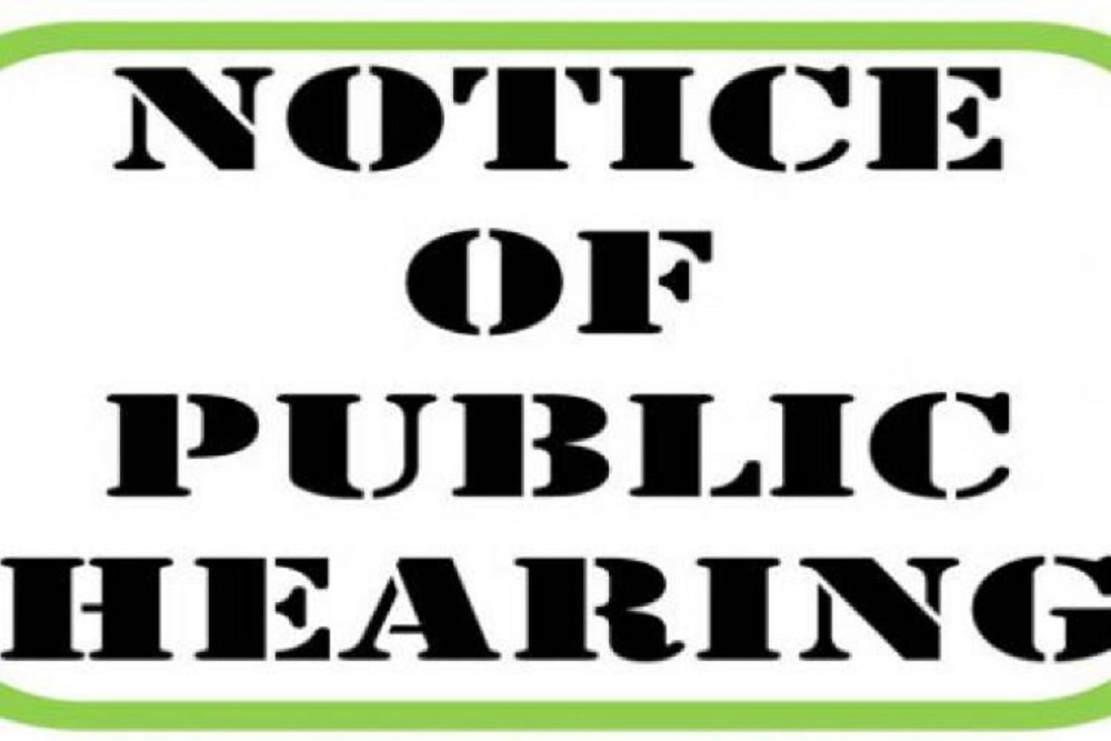 CITY OF WEST FORK: Public Hearing to be held June 16 CITY OF WEST FORK: Public Hearing to be held June 16