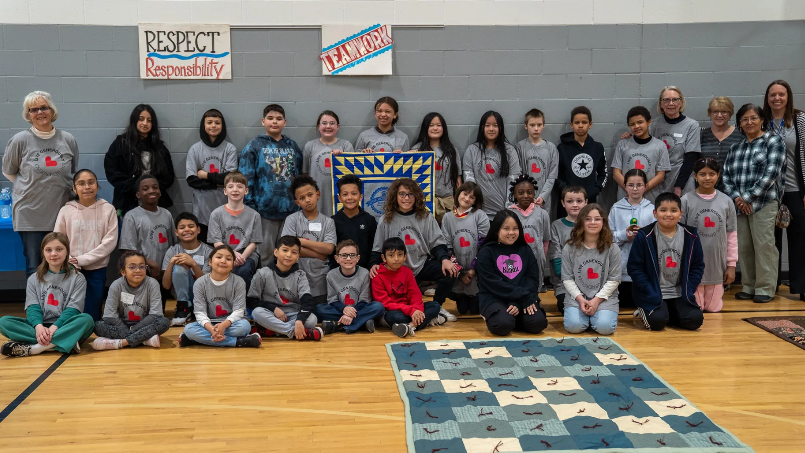 Jackson Elementary students create quilts for community impact