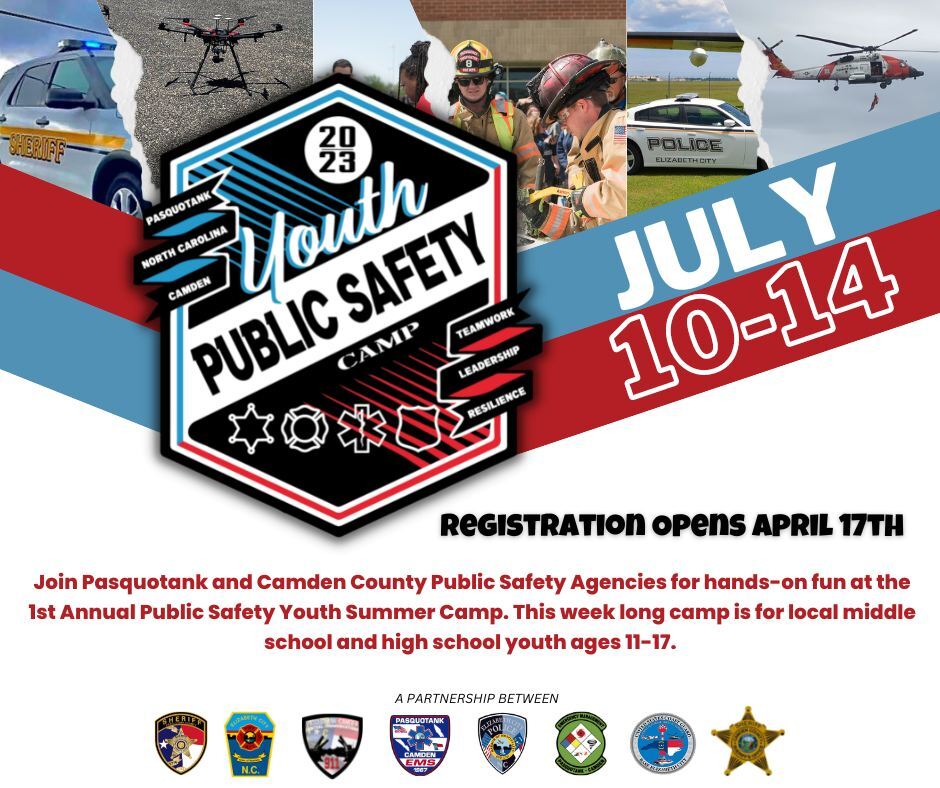 CITY OF ELIZABETH: 1st Annual Youth Public Safety Summer Camp CITY OF ELIZABETH: 1st Annual Youth Public Safety Summer Camp