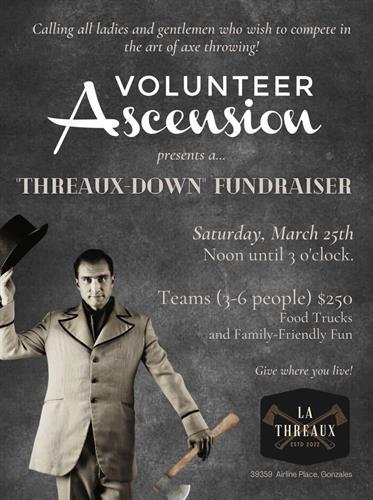 MEMBER HOSTED EVENT – Volunteer Ascensions’ “Threaux Down” MEMBER HOSTED EVENT – Volunteer Ascensions’ “Threaux Down”