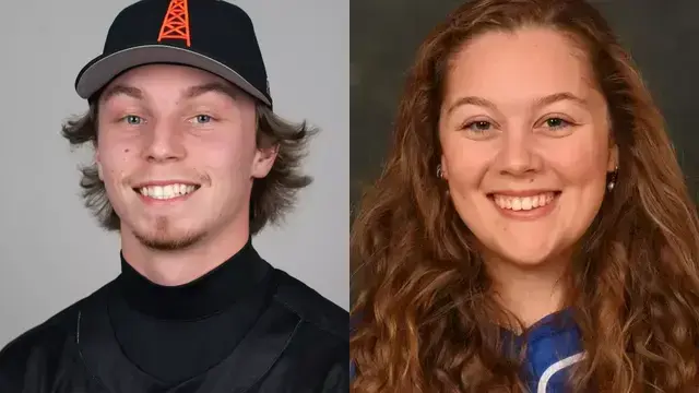 Blake Coleman and Alaina Steffes