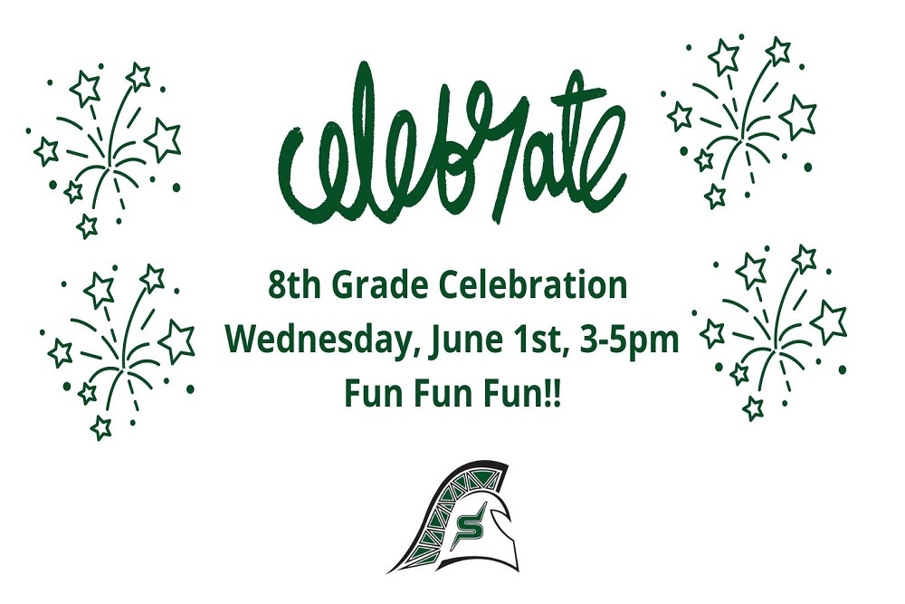 Celebration for our current 8th grade class