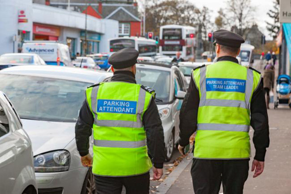 Odd-even, overnight, on-street parking is in effect