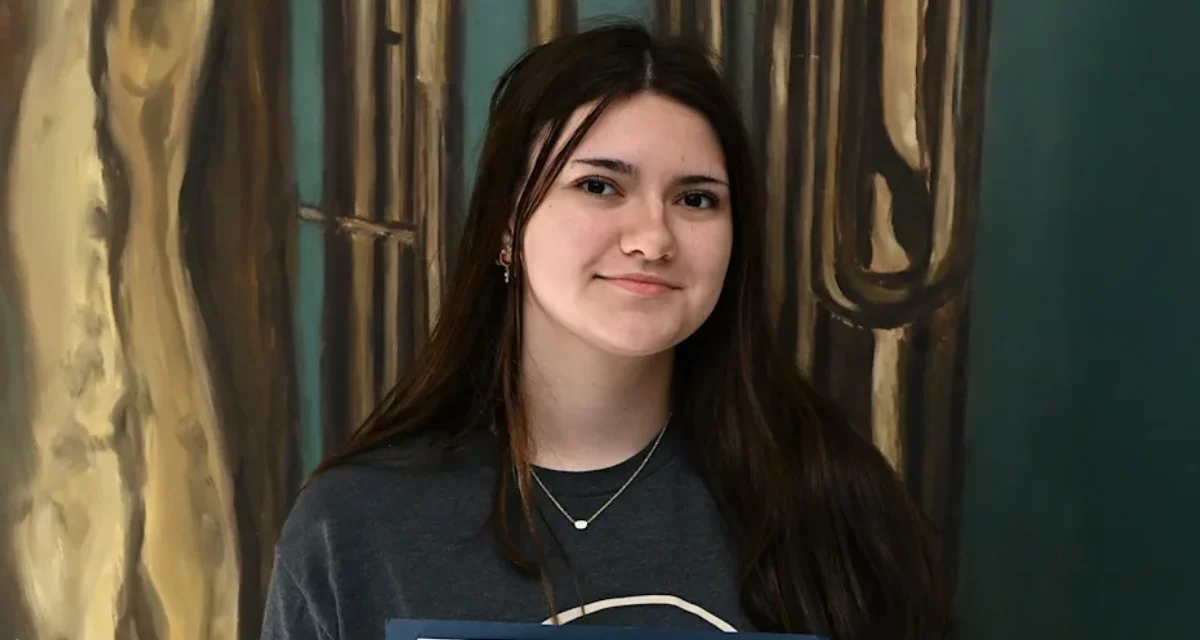 William Floyd High School junior Becky Neikens William Floyd High School junior Becky Neikens