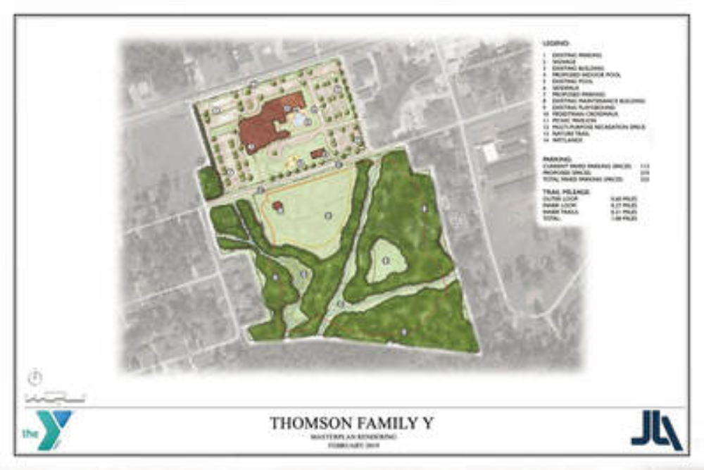 Thomson Family Y begins outdoor expansion Thomson Family Y begins outdoor expansion
