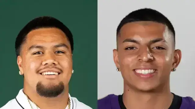 Antonio Vakameilalo and Amari Bluford