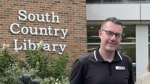 Patrick O'Leary, Assistant Director at South Country Library