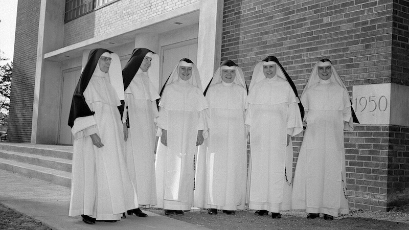 Dominican sisters, pictured at an Oak Ridge Catholic school in 1950, have had a presence in eastern Tennessee for 150 years. Dominican sisters, pictured at an Oak Ridge Catholic school in 1950, have had a presence in eastern Tennessee for 150 years.