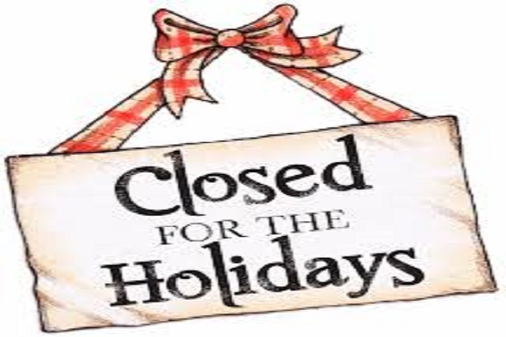 COUNTY OF BERTIE: Government Offices Close On December 22