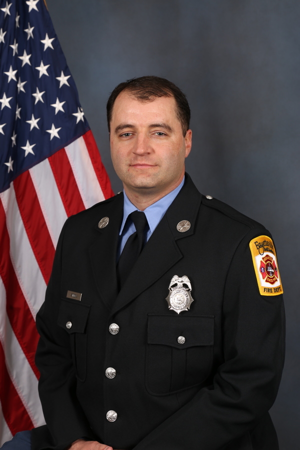 CITY OF FAYETTEVILLE FIRE DEPARTMENT: Promotion of Lieutenant Chance S. Steen to the position of Fire Captain