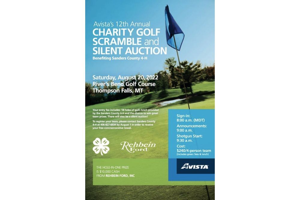 Avista’s 12th Annual Charity Golf Scramble and Silent Auction