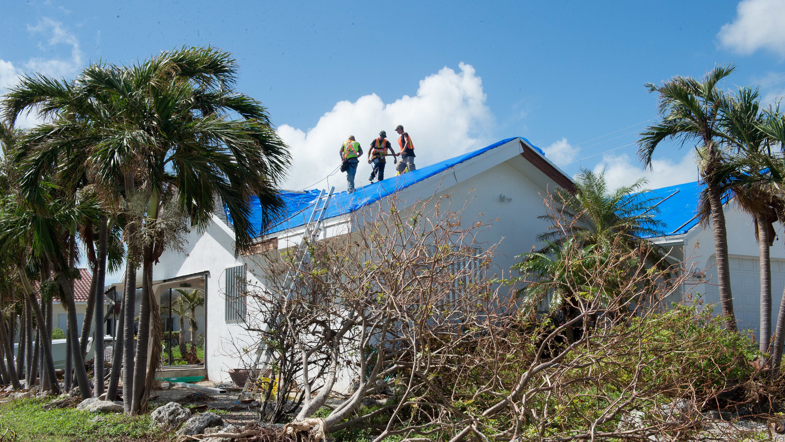 Some homeowners who know they need roof repairs wait for a major storm so they can file an insurance claim to get them fixed. - U.S. Department of Homeland Security