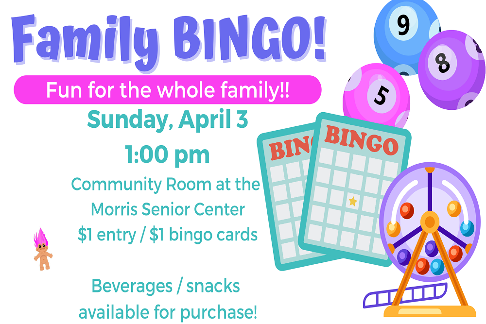 Town of Morris: Family Bingo!