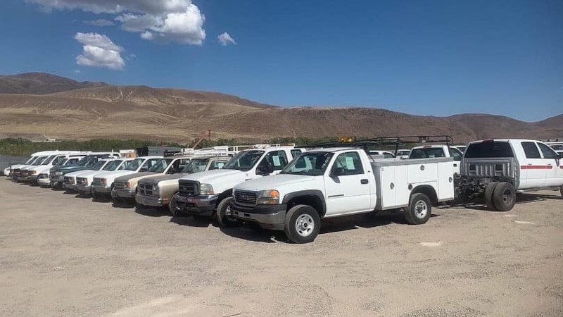 Clark County online auction stressed bargain prices for surplus items, including motor vehicles Clark County online auction stressed bargain prices for surplus items, including motor vehicles