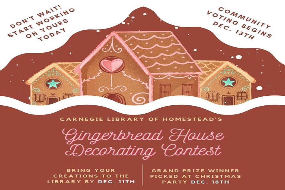 Gingerbread House Decorating Contest on December 11
