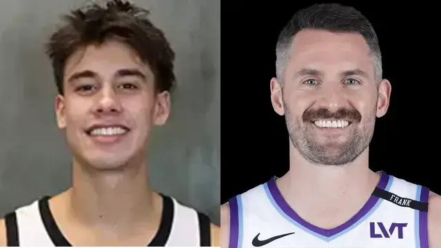 Dylan Westermeyer and Kevin Love Dylan Westermeyer and Kevin Love