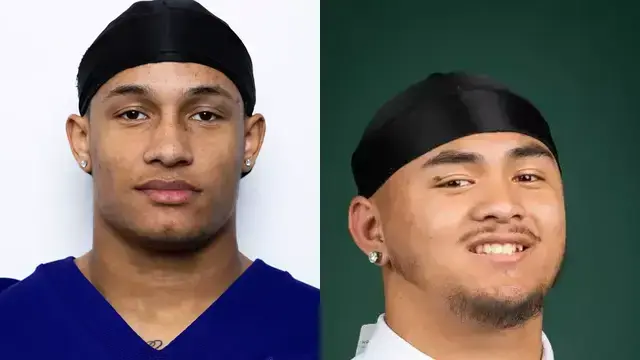 Xe'ree Alexander and Ish Taliauli