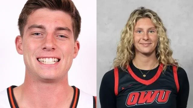 Which former Mansfield Times area high school standouts will be in action on Saturday, Feb. 22?