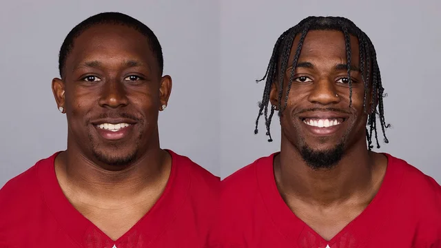 Emari Demercado and Jalen Thompson