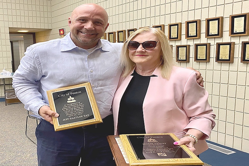 City of Fenton Celebrates Home Depot and Jeff Hartsaw for Pandemic Supply Donations City of Fenton Celebrates Home Depot and Jeff Hartsaw for Pandemic Supply Donations