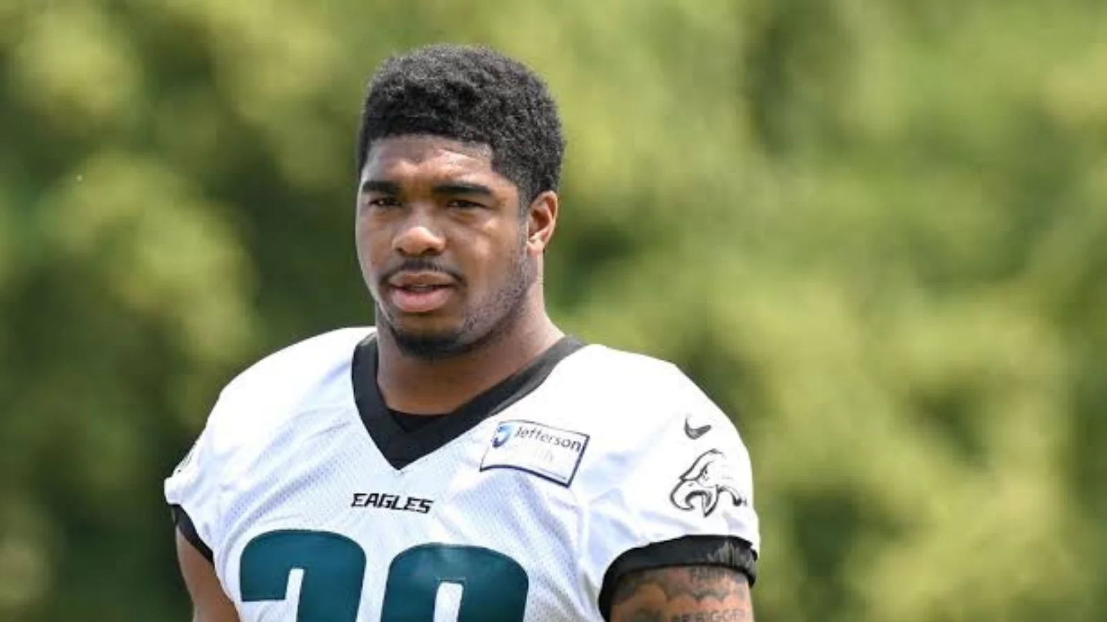 Jihaad Campbell relishes return to Philadelphia Eagles