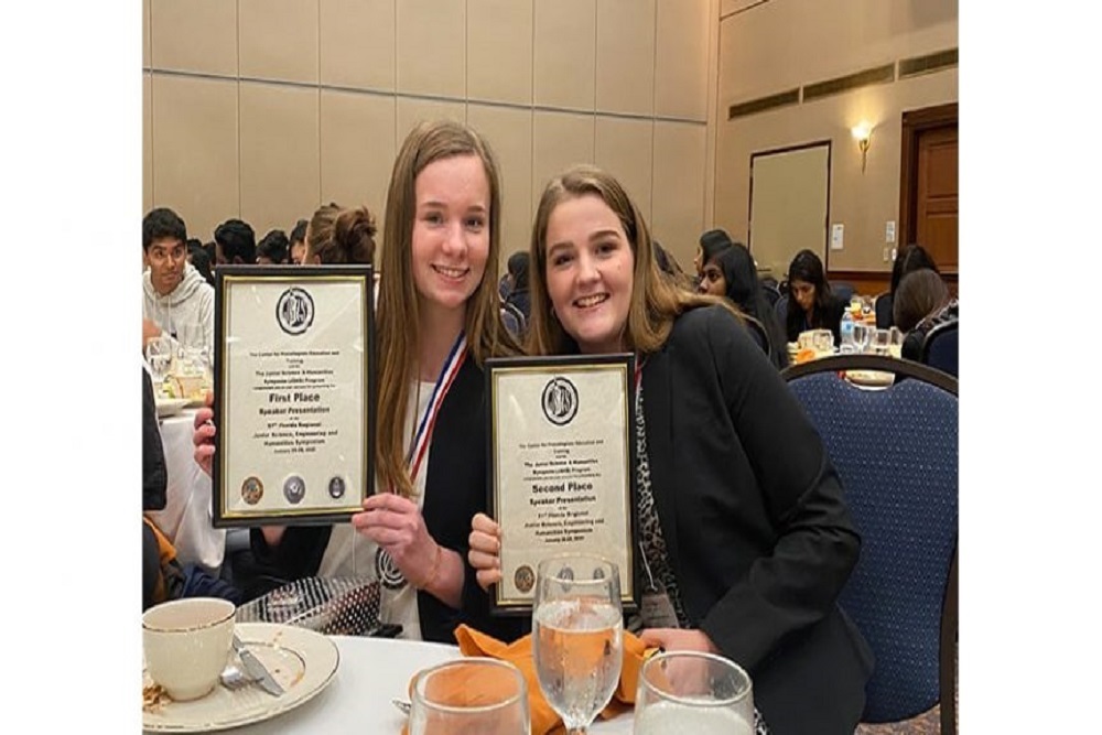BISHOP KENNY HIGH SCHOOL: Two Will Represent Florida at National Science Competition