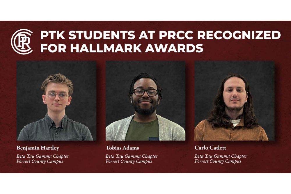 PTK students at PRCC recognized for Hallmark Awards
