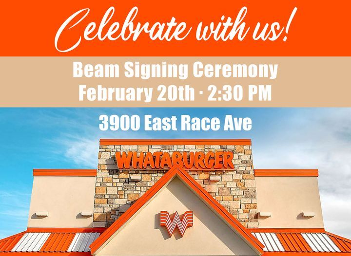Beam Signing Ceremony on February 20th Beam Signing Ceremony on February 20th