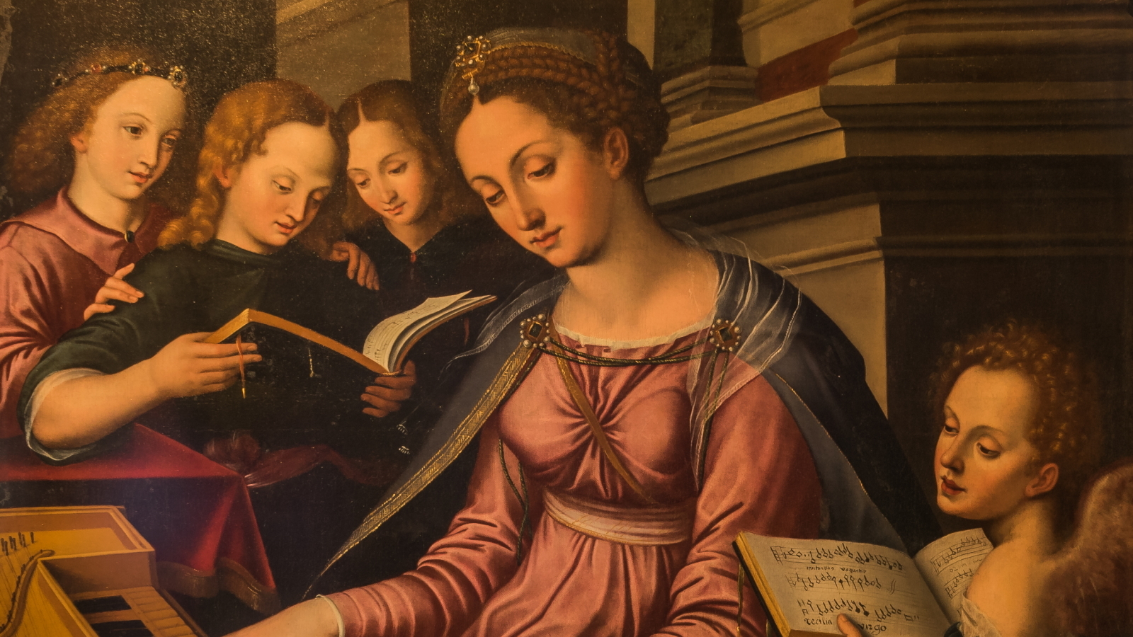 St. Cecilia was a virgin martyr and the first saint whose body remained "incorrupt," according to church teachings.