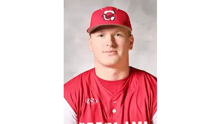 Former Bayport-Blue Point High School standout Luke Schartner played on Friday, May 16 in hopes of reaching the NCAA Division III Baseball Championship
